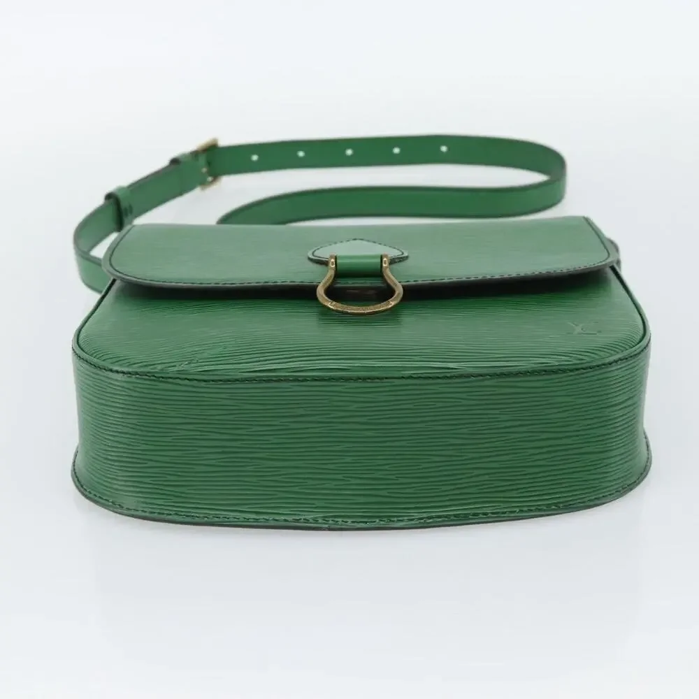 Louis Vuitton Epi Saint Cloud GM Shoulder Bag Green